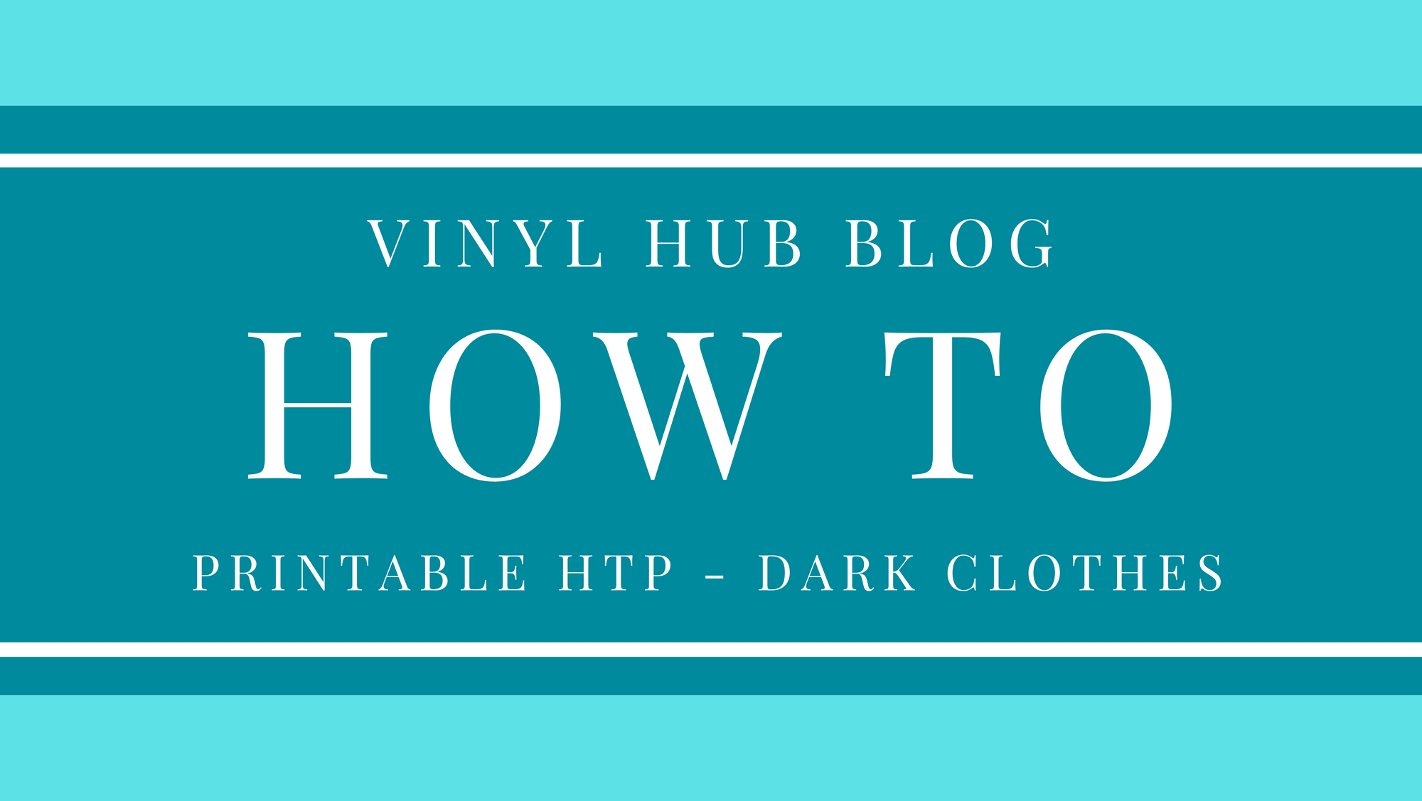 How To - Printable HTP - Dark Clothes