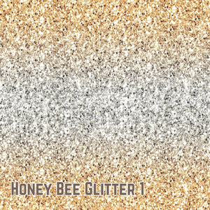 Vinyl World Pattern - Honey Bee Glitter Collection