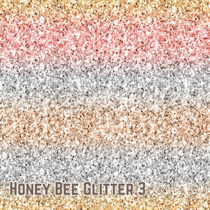 Vinyl World Pattern - Honey Bee Glitter Collection