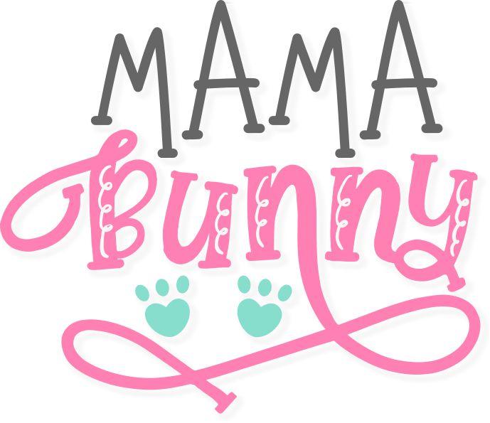 Mama Bunny SVG File