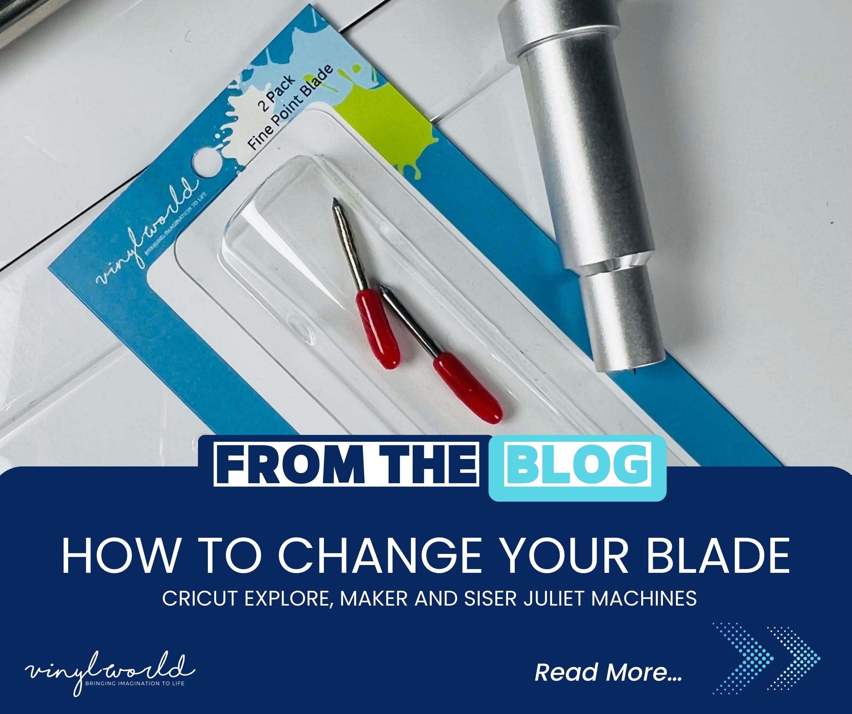 How to change a Cricut Blade - Fine Tip 
