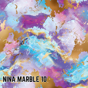 Vinyl World Pattern - Nina Marble Collection