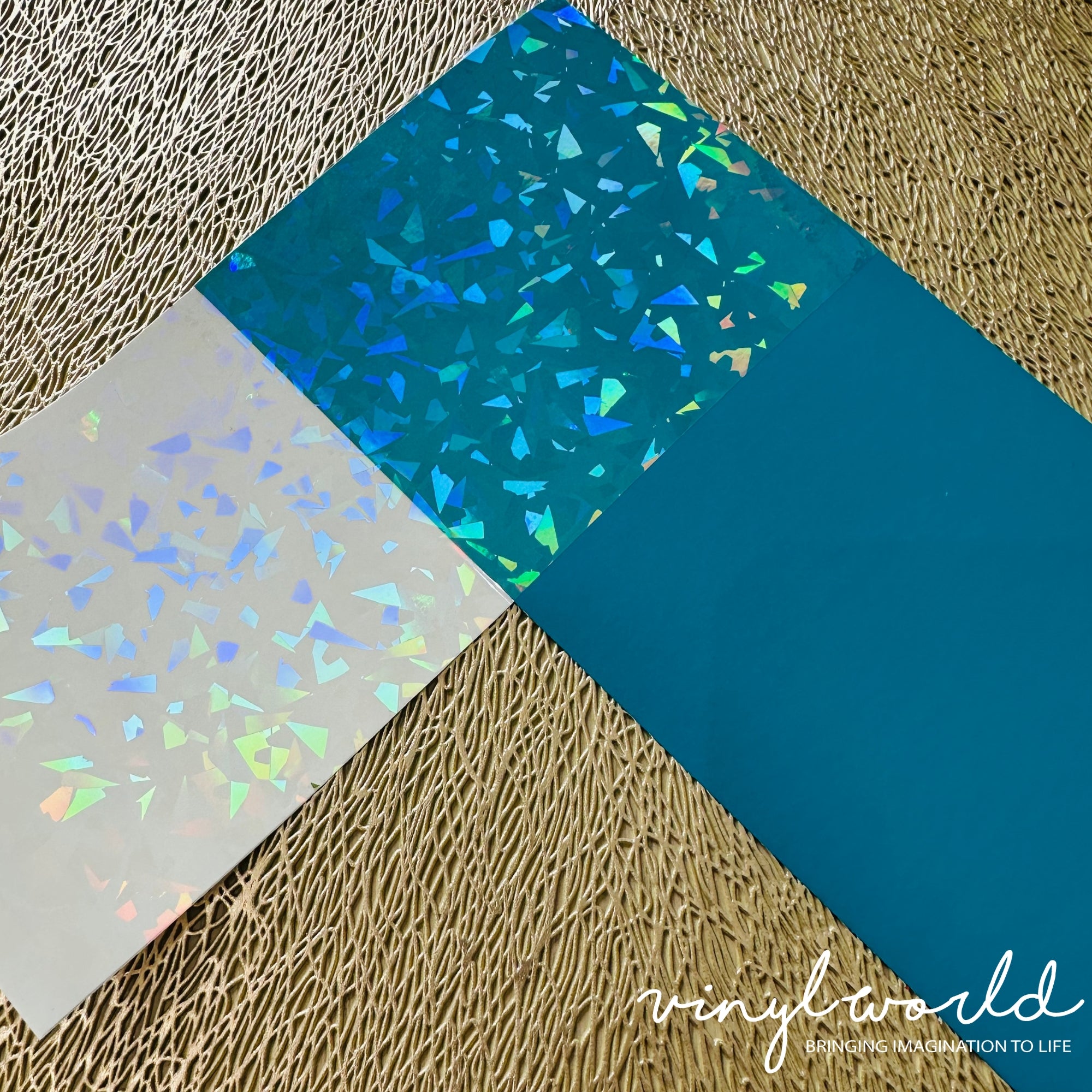 Using Holographic Laminate to create amazing sparkly vinyl and decals -  Styletech- printed patterned 