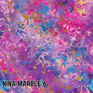 Vinyl World Pattern - Nina Marble Collection