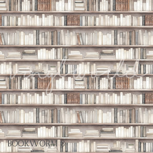 Vinyl World Pattern - BookWorm Collection
