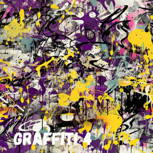 Vinyl World Pattern - Graffiti Collection