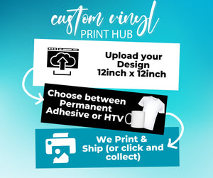 The Custom Vinyl Print Hub