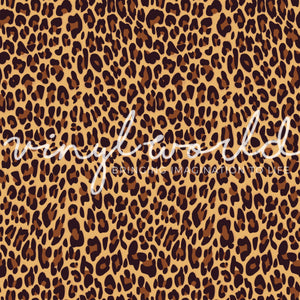 Vinyl World Pattern - Leopard Collection