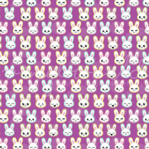 Vinyl World Pattern - Easter Collection