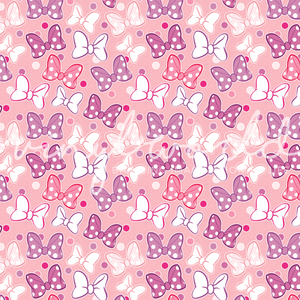 Vinyl World Pattern - Bow Collection