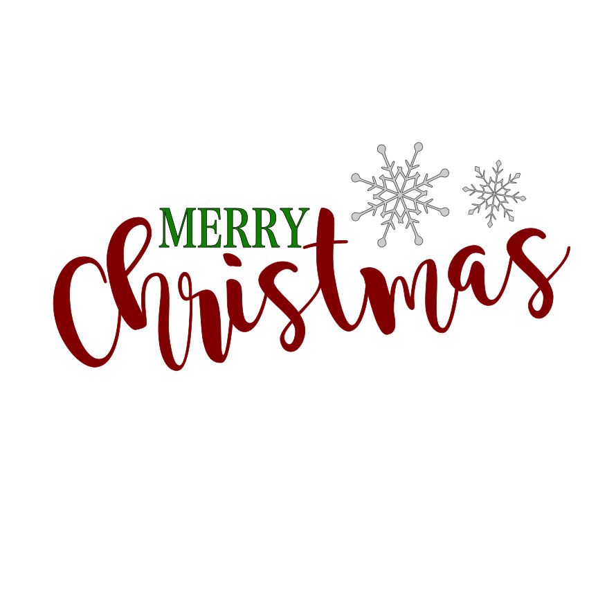 DAY 22 - Merry Christmas SVG File