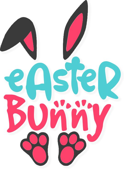 Easter Bunny SVG File