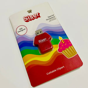 Siser Cuttable Clipart SVG USB Stick