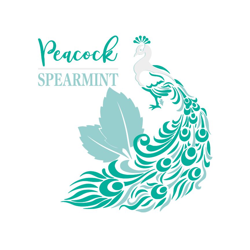 Spearmint and Peacock Teal SVG File