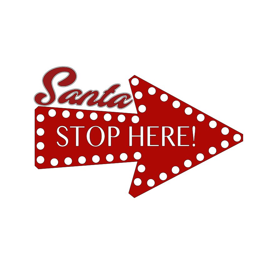 DAY 3 - Santa Stop Here SVG File