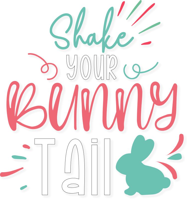 Shake Your Bunny Tail SVG File