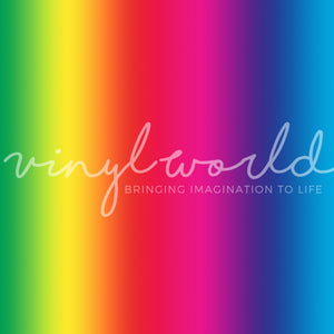 Vinyl World Pattern - Rainbow Collection